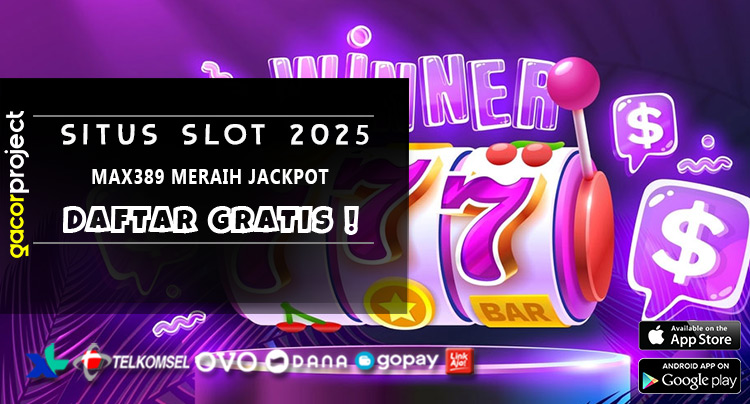 Max389 Meraih Jackpot